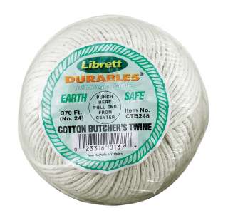 BUTCHERS COTTON TWINE   370 FOOT BALL   NEW  