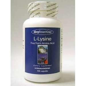  Allergy Research Group   L Lysine 500 mg 100 caps Health 
