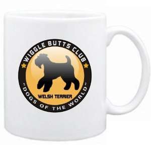 New  Welsh Terrier   Wiggle Butts Club  Mug Dog 