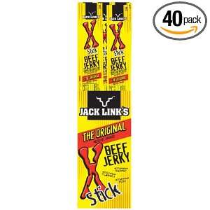   Jerky Strip, Original X Stick Flavor, 0.68 Ounce Packages (Pack of 40