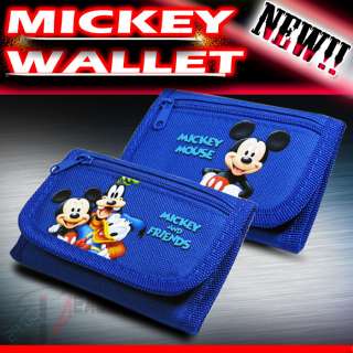 Disney Mickey 3 Step Disney Wallets / Minnie BL/BK  