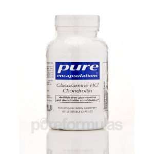  Pure Encapsulations Glucosamine HCl + Chondroitin 120 