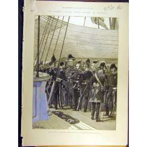  1887 Spithead Royal Naval Review Prince Wales Yacht: Home 