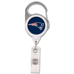    New England Patriots Premium Metal Badge Reel: Sports & Outdoors