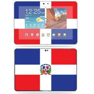   for Samsung Galaxy Tab 10.1 Tablet 10 Dominican flag: Electronics
