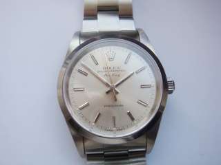 ROLEX OYSTER PERPETUAL AIR KING 14000 PRECISION STAINLESS STEEL MENS 