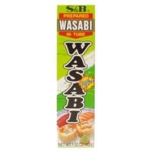 Wasabi in Plastic Tube 1.52 Oz.  Grocery & Gourmet 