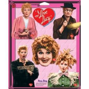  I Love Lucy 5 Piece Magnet Set 18212FP: Kitchen & Dining