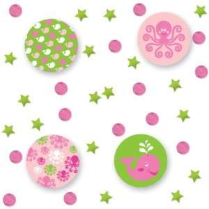  Ocean Preppy Girl Confetti Party Supplies Toys & Games
