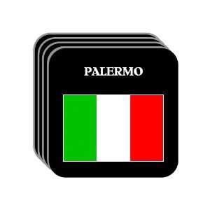 Italy   PALERMO Set of 4 Mini Mousepad Coasters