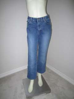New York & Company NY Jeans Stretch Crop Capri Jeans 8  