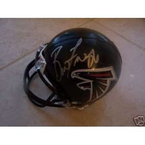  Brian Finneran Atlanta Falcons Signed Mini Helmet Sports 