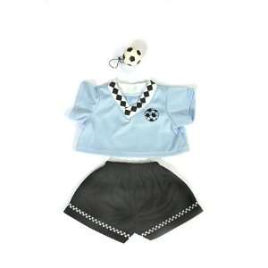  20101 Blue Soccer Uniform Clothes for 14   18 Stuffed 