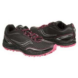 Athletics Saucony Womens ProGrid Peregrine Black/Vizipro Pink Shoes 