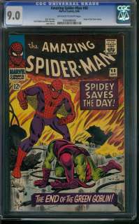 amazing spider man 40 cgc 9 0 off white to white pages if you have any 