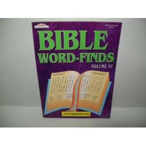  Bible Word Finds Word Search Volume 47 (#176) Everything 