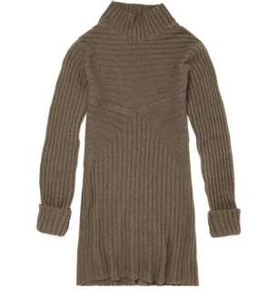  Clothing  Knitwear  Rollnecks  Long Ribbed Sweater