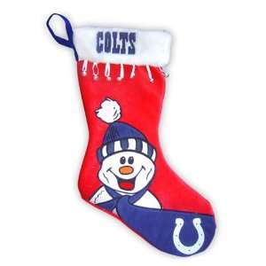   Indianapolis Colts Snowman Christmas Stocking #7579