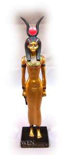 Ägyptische Göttin Isis Gold bint . F110.  