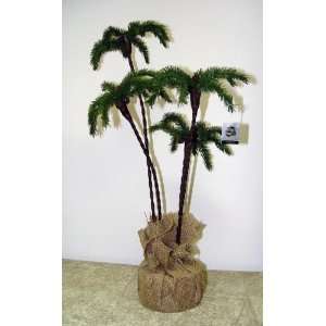 Luau Artificial Palm Tree Wedding Party Centerpiece:  
