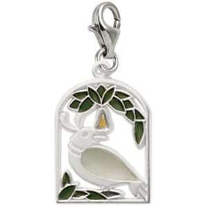 Rembrandt Charms Partridge in a Pear Tree Charm with Lobster Clasp 