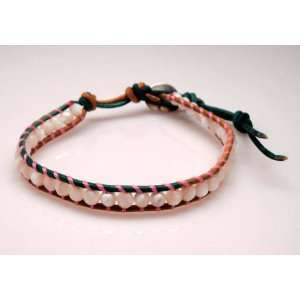 Chan Luu Single Wrap Bracelet with White Mother of Pearl 