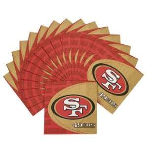   49ers™ Luncheon Napkins   Tableware & Napkins Toys & Games