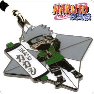  NARUTO Metal Ninja Star Netsuke Cell Phone Charm (Kakashi 