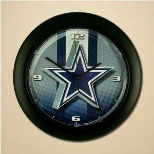 Dallas Cowboys NFL Team Logo Wall Clock:  Sports & Outdoors