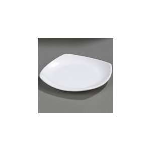   4330802   Square 8 x 8 in Melamine Plate, White