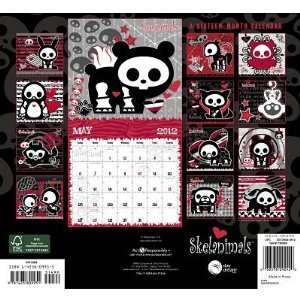  (11x12) Skelanimals 16 Month 2012 Calendar