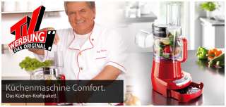 3in1 Gourmet Maxx Küchenmaschine Comfort 500 Watt Zerkleinerer  