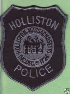 HOLLISTON MASS POLICE DEPT SWAT TACT ERT HPD MA  
