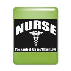  iPad Case Key Lime Nurse The Hardest Job Youll Ever Love 