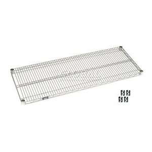  Stainless Steel Wire Shelf 54 X 18 With Clips: Home 