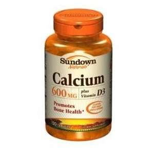  Sundown Calcium 600mg Plus D3 Tablets 120 Health 