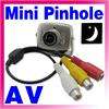   Pinhole Color security Camera CCTV Spy Night vision 6LED audio video