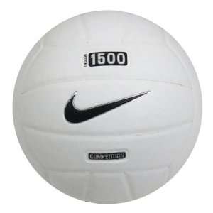  Nike 1500 NFHS Volleyball   White / Black / Silver Sports 