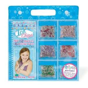 Ice Chips Bracelets and Matching Rings Kit Toys & Games