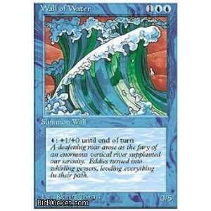  Wall of Water (Magic the Gathering   4th Edition   Wall of 