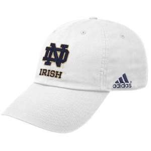   Adidas Notre Dame Fighting Irish White Achiever Hat: Sports & Outdoors