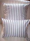 Custom Ralph Palm Harbor 16 Blue Stripe Pillow Shams