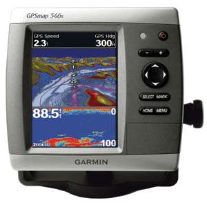 GARMIN GPSMAP 546S GPS CHARTPLOTTER FISHFINDER W/O TRANSDUCER  