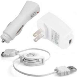 USB CABLE+CAR+AC CHARGER for IPOD TOUCH IPHONE 4 4G OS4  