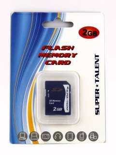 Super Talent 2GB Super Digital Flash Card SD M02G7B6 2G  