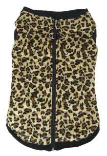 FREE SHIPPING Leopard Camouflage Warm Winter Vest Clothes For Big Dog 