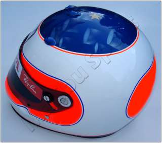 Gift Present with Helmet Purchase Rubens Barrichello Ferrari F1 Red 