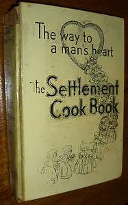 The Settlement Cookbook Mrs. Simon Kander 1943  