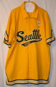 NIKE SEATTLE SONICS JERSEY SIZE XL ENGINEERED TO THE EXACT 