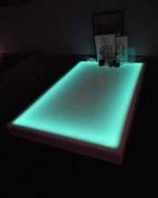   Up Tables   LED Restaurant Booth Tables that change colors  